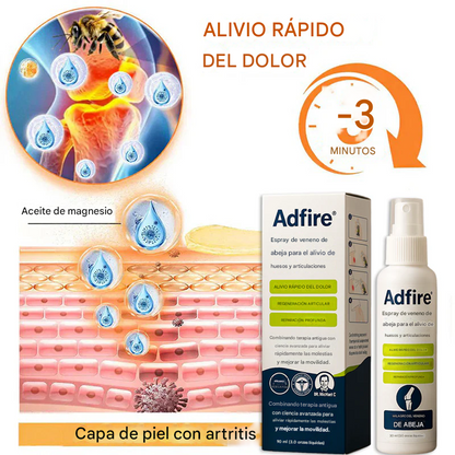 ADFIRE® Espray para la curación de huesos con veneno de abeja para aliviar el dolor