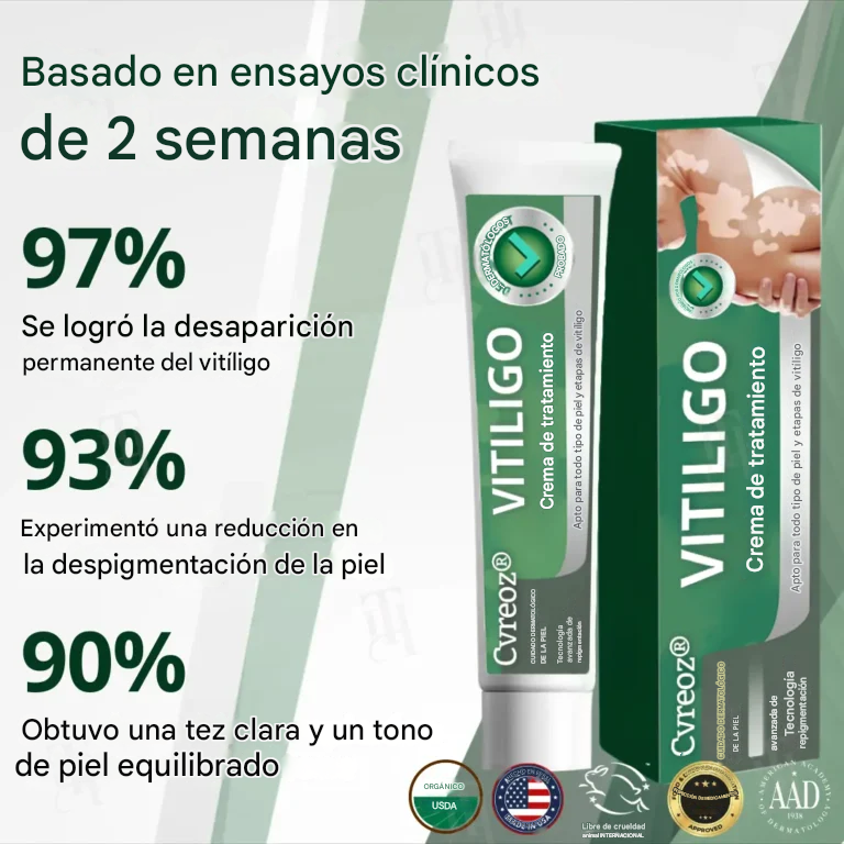 Crema para el tratamiento del vitíligo Cvreoz®
