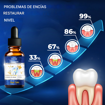 Enjuague bucal con gotas para el tratamiento dental - BeeTakt Bee Venom